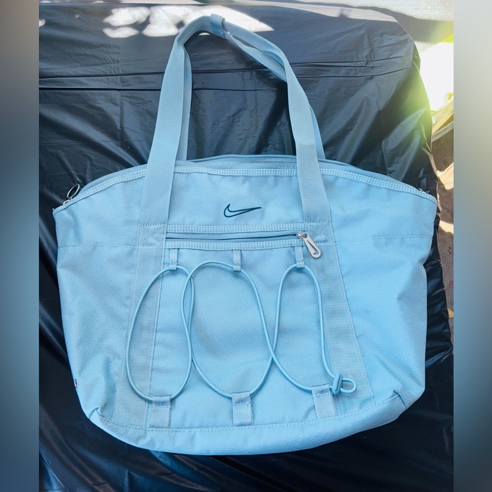 Nike light Blue Gym bag